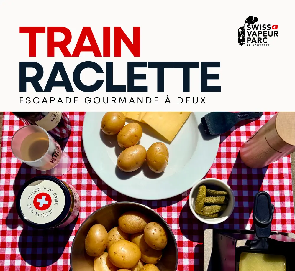Swiss Vapeur Parc TRAIN RACLETTE