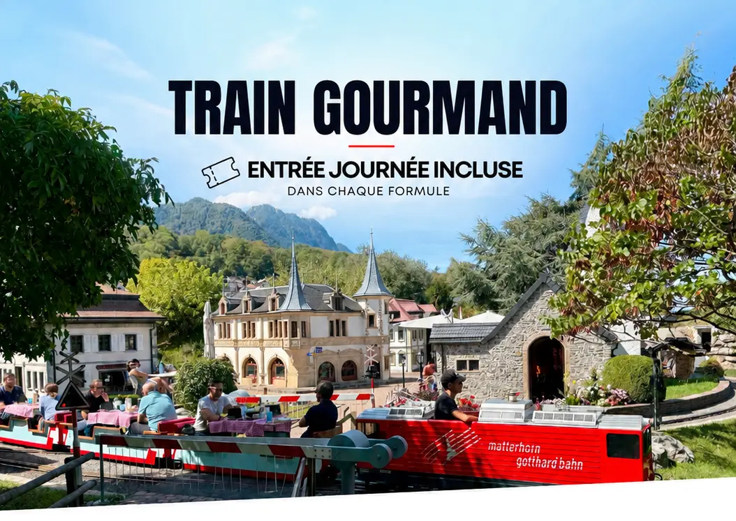 Swiss Vapeur Parc TRAIN GOURMAND