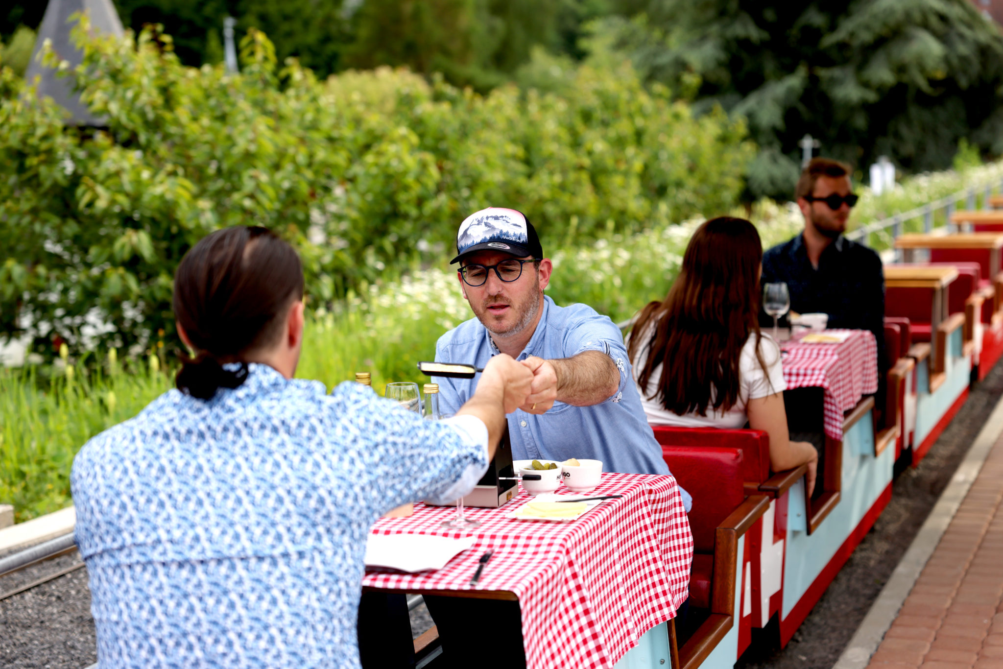Swiss Vapeur Parc - Raclette sur train Swiss Vapeur Parc - Raclette sur train